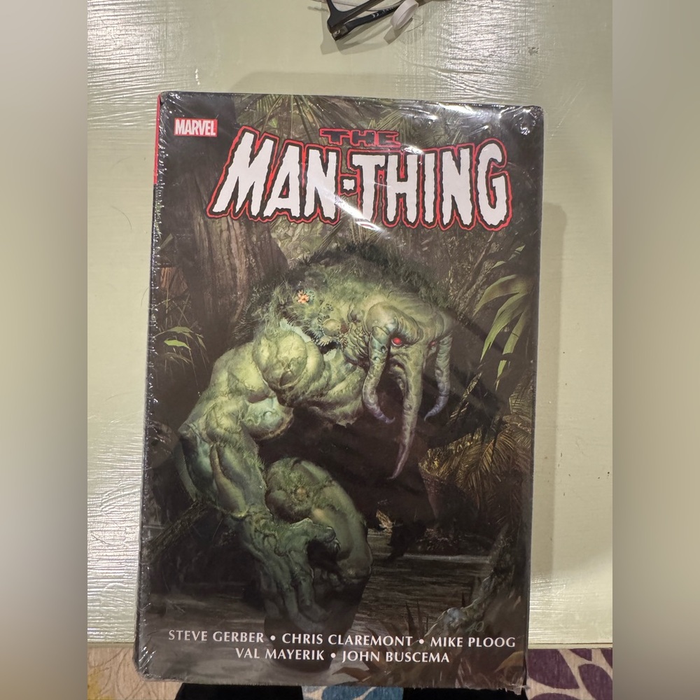 Marvel Comics Man-Thing Hardcover Book
